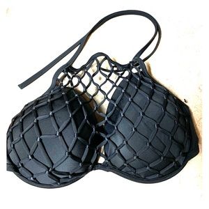 Black bikini top 38DD